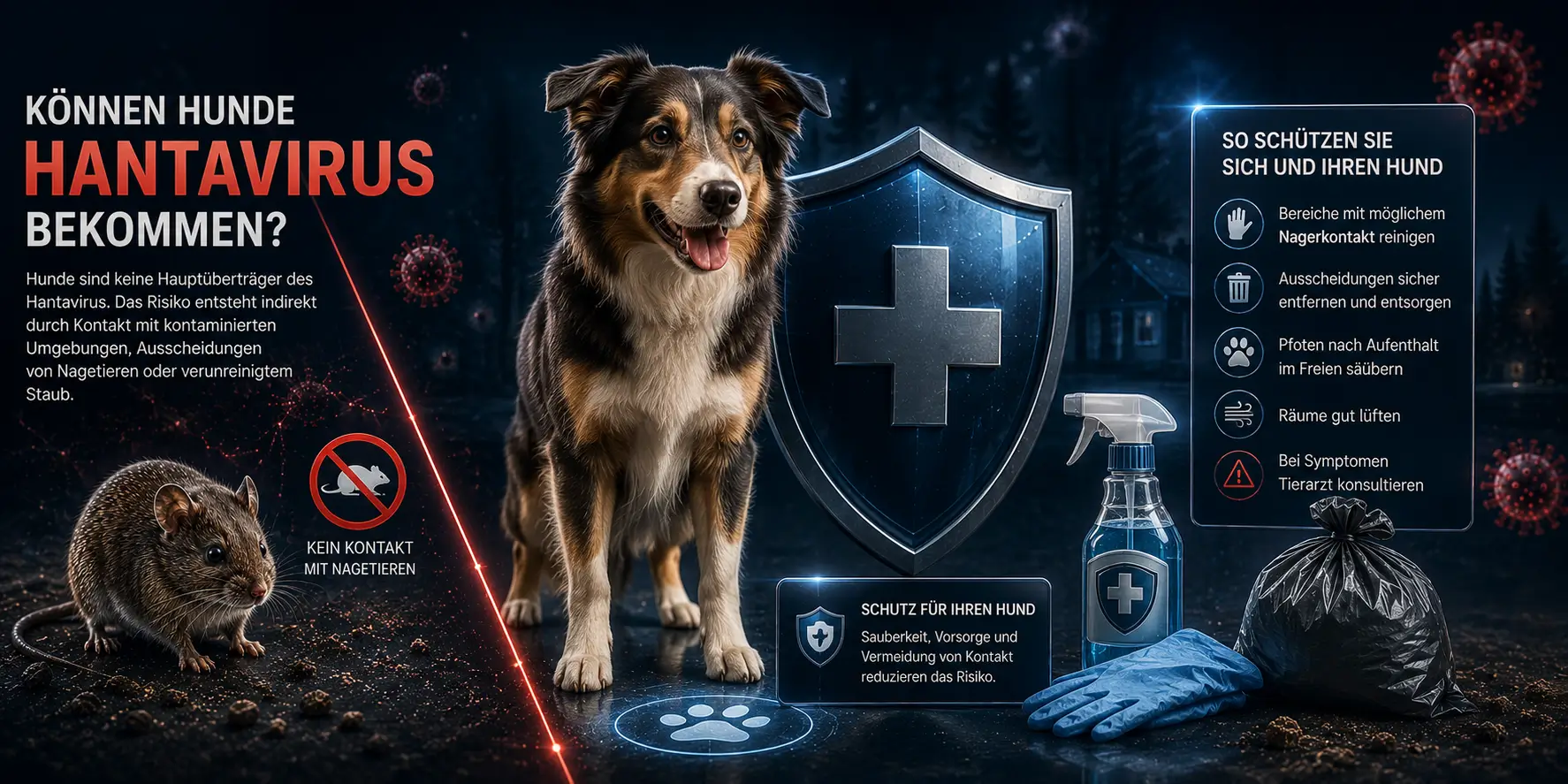 Können Hunde Hantavirus bekommen?