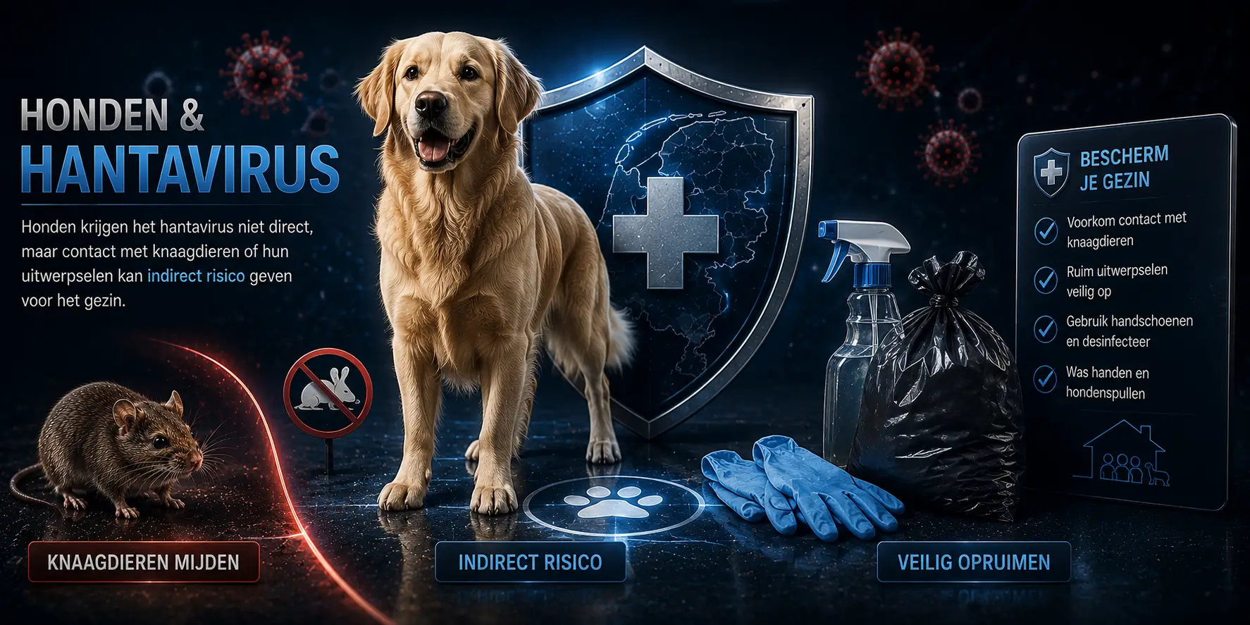 Kunnen honden hantavirus krijgen?