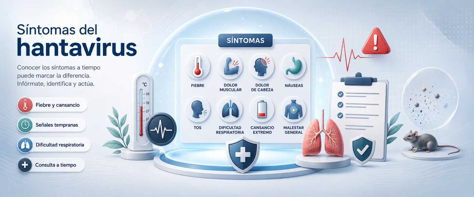Síntomas del hantavirus